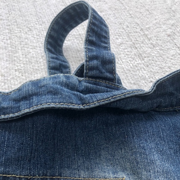 Bluenotes size 32 jumper/overall shorts. Button up front, pockets , belt holders - Picture 3 of 9